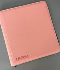 Trova Core 12-Pocket Binder With Pocket Peony Frost