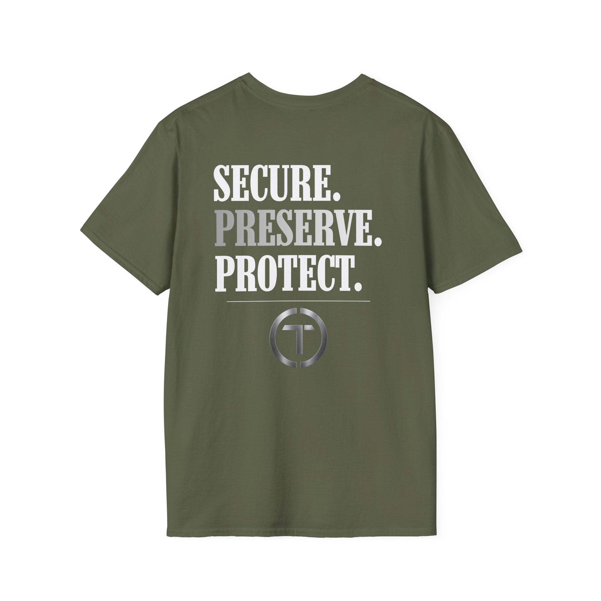 Secure. Perserve. Protect. T-Shirt